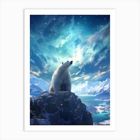 Polar Bear 2 Art Print