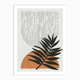 Palm Leaf Art Print