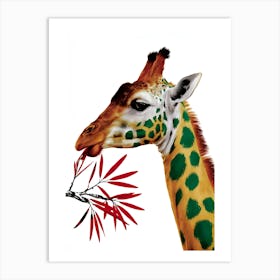 Giraffe 6 Art Print