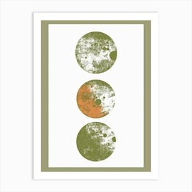 Three Circles 1 Art Print