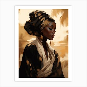 African Woman 2 Art Print