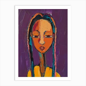 African Girl 7 Art Print