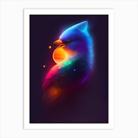 Colorful Bird Art Print