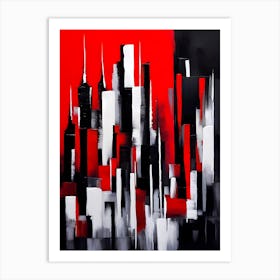 Red City III Art Print