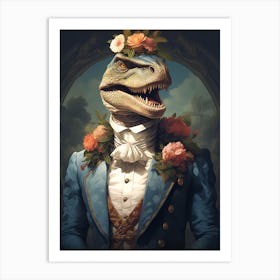 T - Rex Art Print