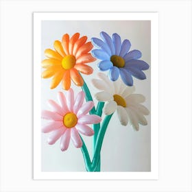 Dreamy Inflatable Flowers Oxeye Daisy 1 Art Print