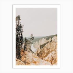 Yellowstone Landscape Art Print