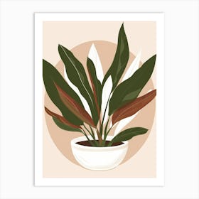 Plant In A Pot 53 Art Print