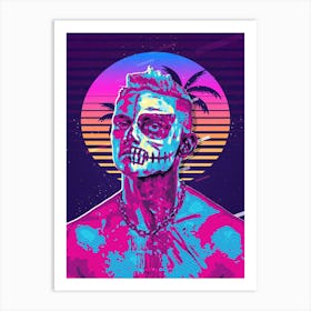 Darby Allin 80s Retro Art Print