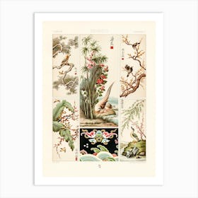 Chinese Pattern, Albert Racine (4) Art Print