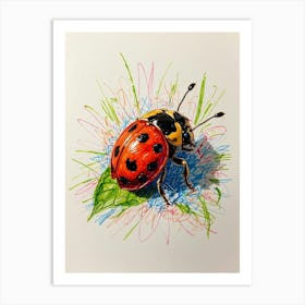 Ladybug 1 Art Print