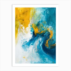 Abstract Painting 1092 Art Print