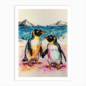 Penguins 13 Art Print