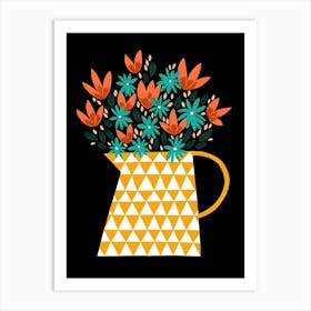 Flowers In A Jug Art Print