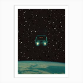 Space Express Art Print