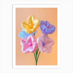 Dreamy Inflatable Flowers Hellebore 1 Art Print