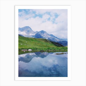 Alpine Reflection Art Print