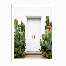 California Dreaming - Whiteness Palm Springs Art Print