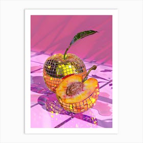 Peach Art Print