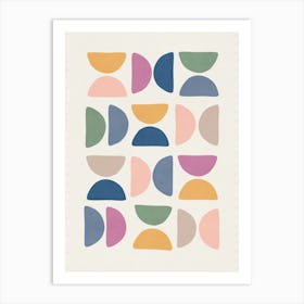 Geometric Shapes 15 2 Art Print