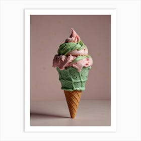 Ice Cream Cone 5 Art Print