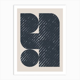 Modernist Nocturn No.3 Art Print