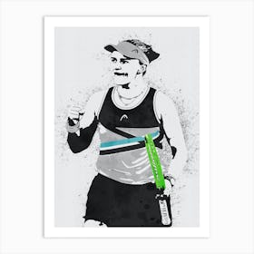 Barbora Krejcikova Art Print