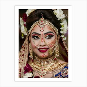 Indian Bride 1 Art Print