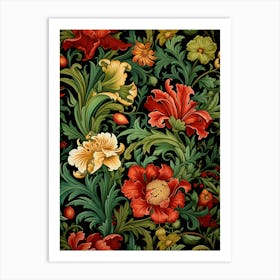 Floral Pattern 67 Art Print