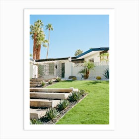 Palm Springs Architecture IV on Film Art Print
