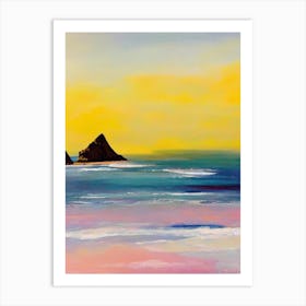 Sandwood Bay Beach, Sutherland, Scotland Bright Abstract Art Print