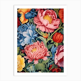 Peonies 35 Art Print