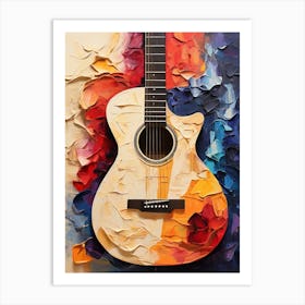 Guitar Art 1 Art Print