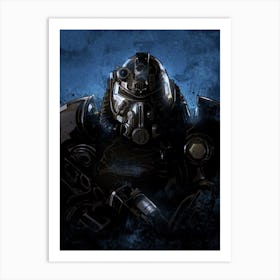 Fallout Armor Art Print