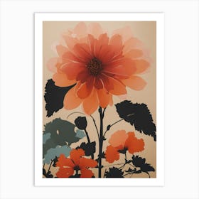 Dahlia 3 Art Print