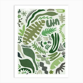 Green Garden Art Print