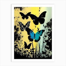 Butterfly - Screenshot Art Print