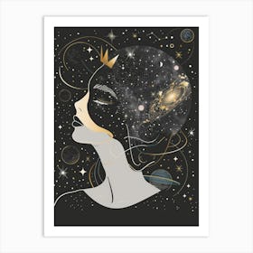 Stella And The Crown Art Print