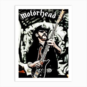 Lemmy Kilmister Motorhead 1 Art Print