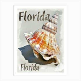 Florida Shell Art Print