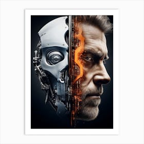 Man Vs Machine Art Print