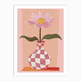 Wild Flower Vase 2 Art Print