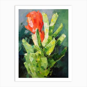 Cactus Painting Bishops 3 Art Print