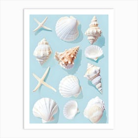 Sea Shells 3 Art Print