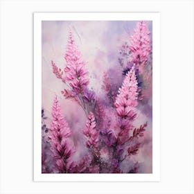 Pink Flowers 1 Art Print