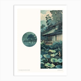 Yamanouchi Japan 1 Cut Out Travel Poster Art Print