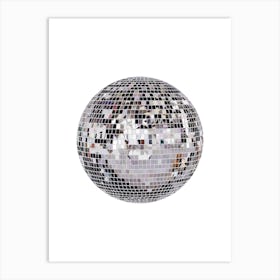 Disco Ball Art Print