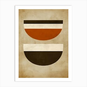 Bowls 5 Art Print