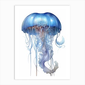 Portuguese Man Of War Jellyfish 2 Art Print
