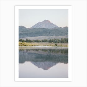 Mountain Reflection Art Print